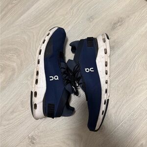 On Running Men's Blue and White Sneakers